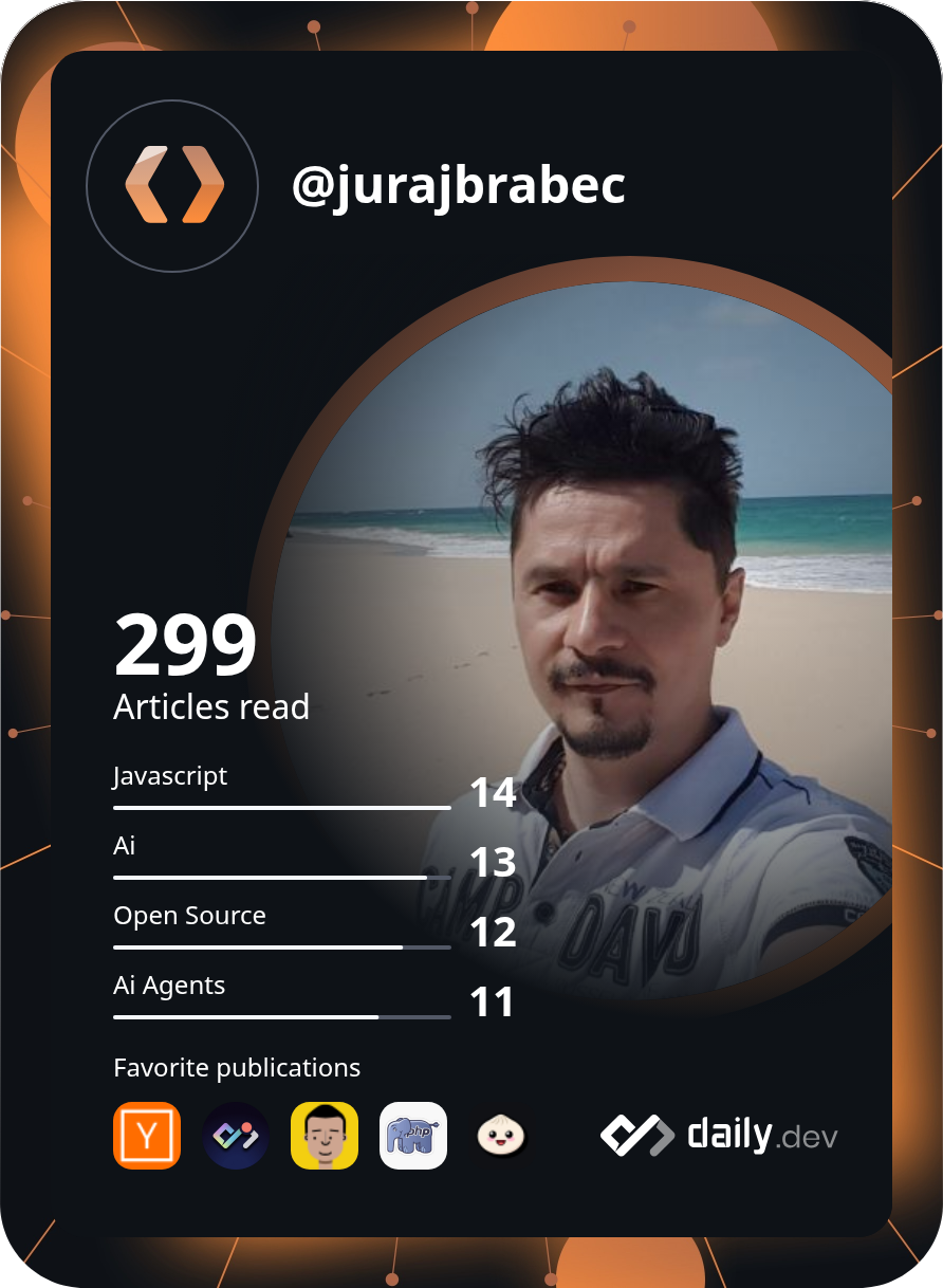 Juraj Brabec's Dev Card