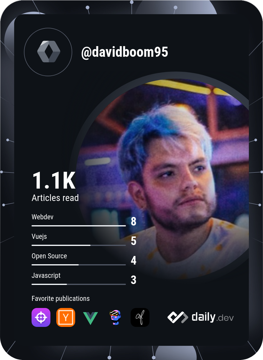 David Andres's Dev Card