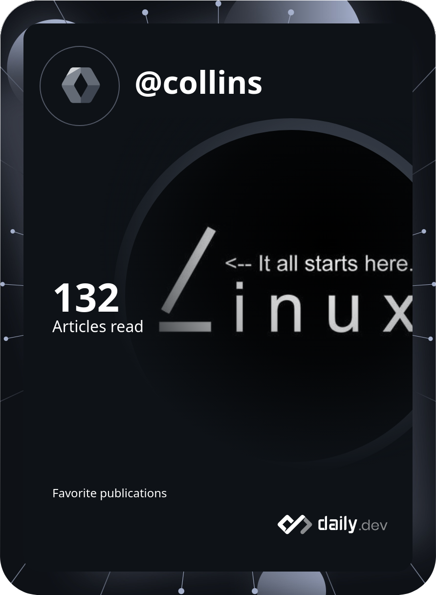 Abadaike Collins's Dev Card