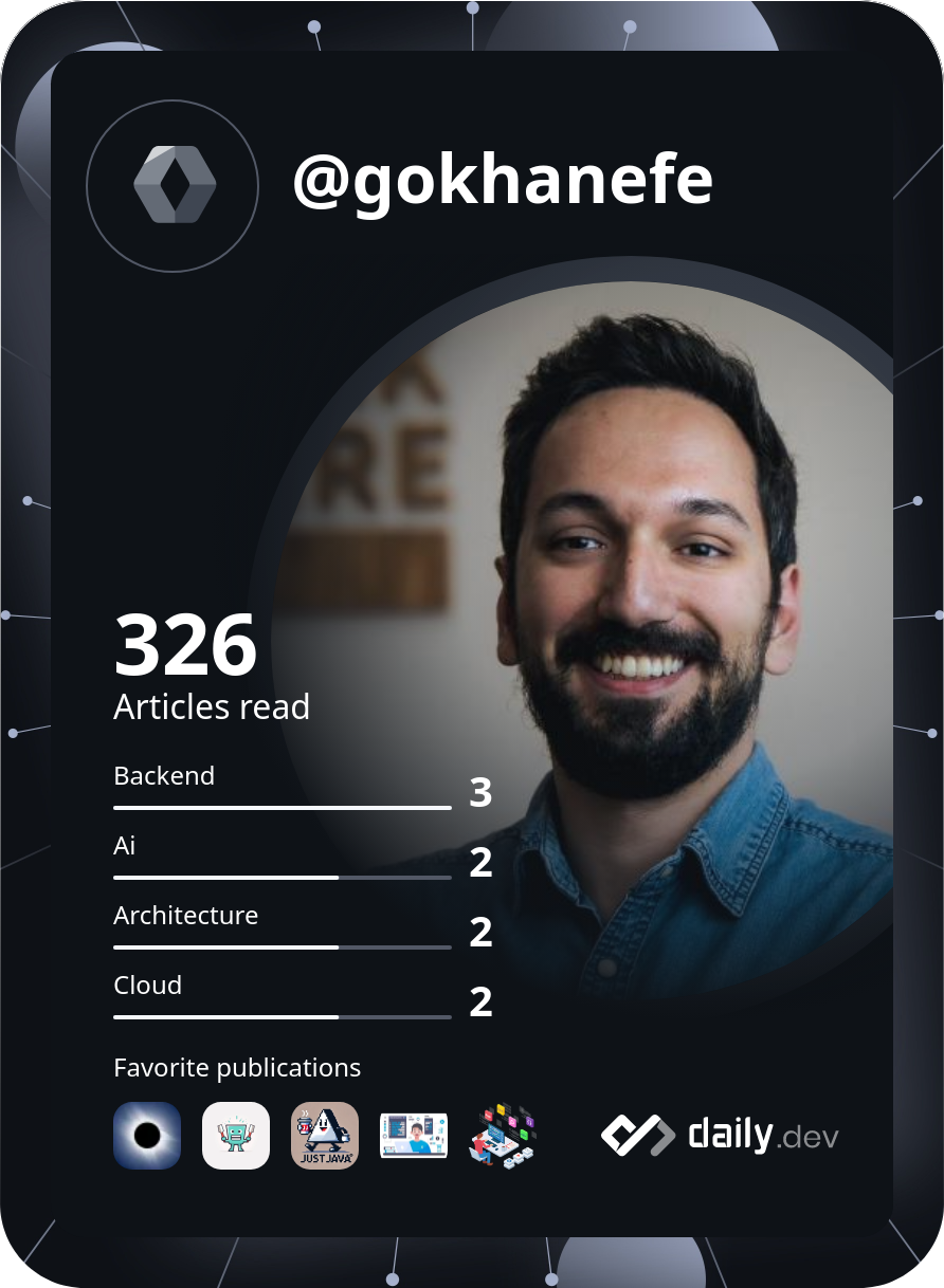 Gokhan Efe's Dev Card