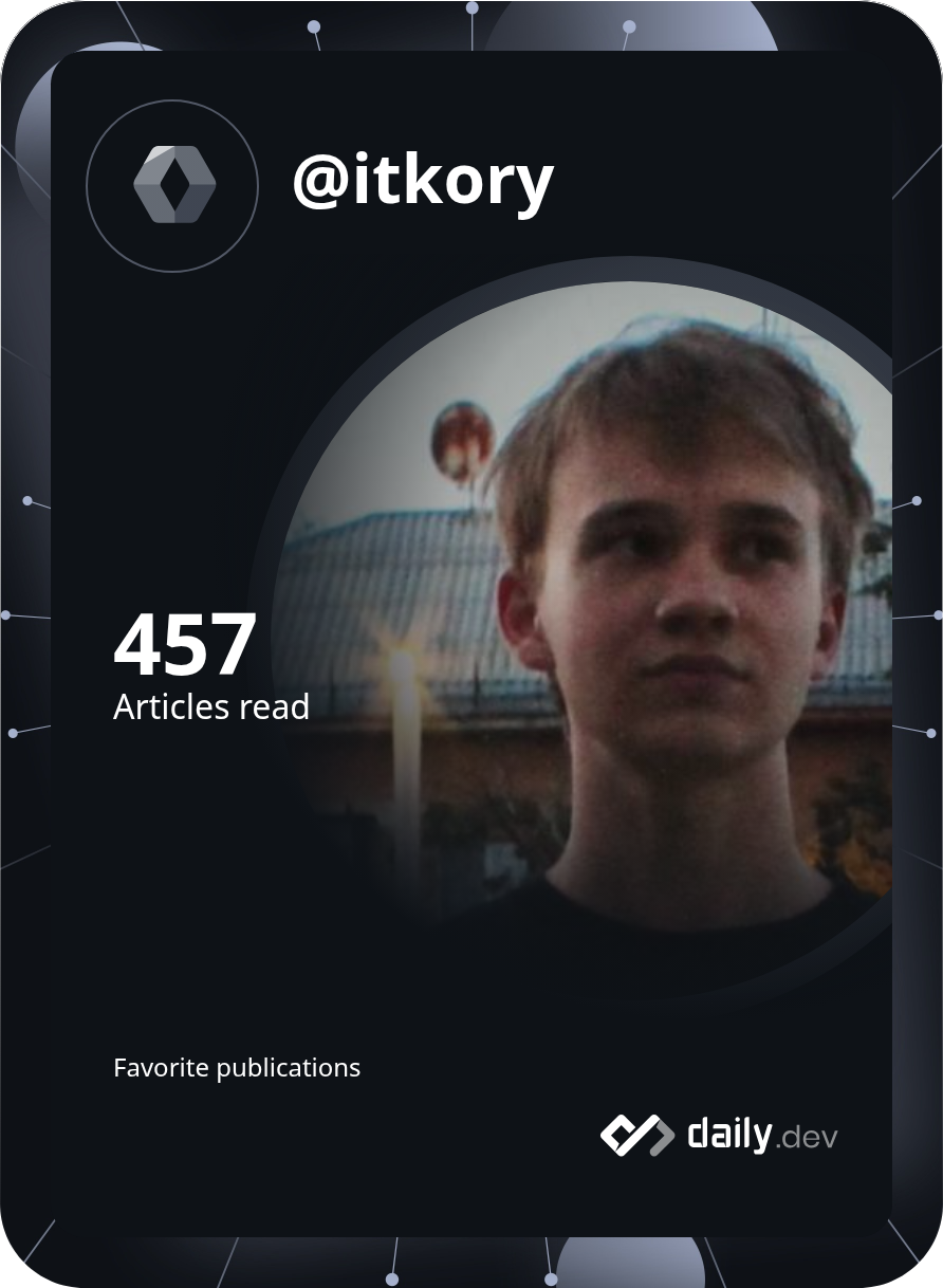 Alexander Evgenievich's Dev Card