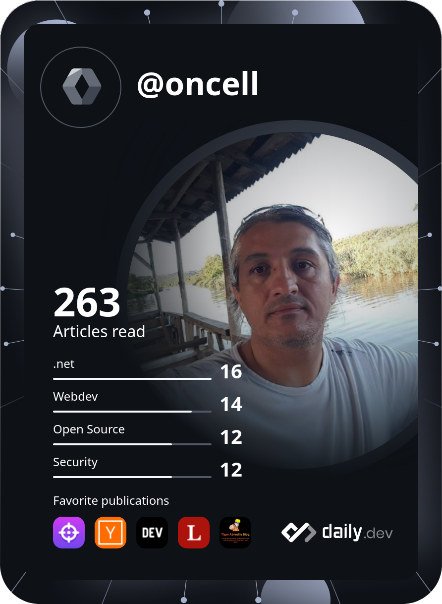 Önsel AYDIN's Dev Card