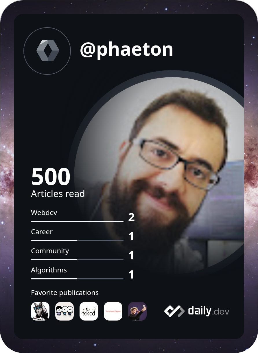Marcos Brigante's Dev Card
