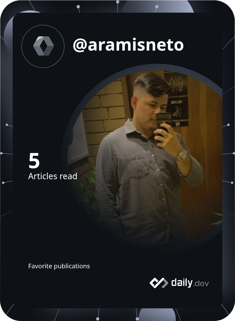 Aramis Lins Barreto Neto's Dev Card