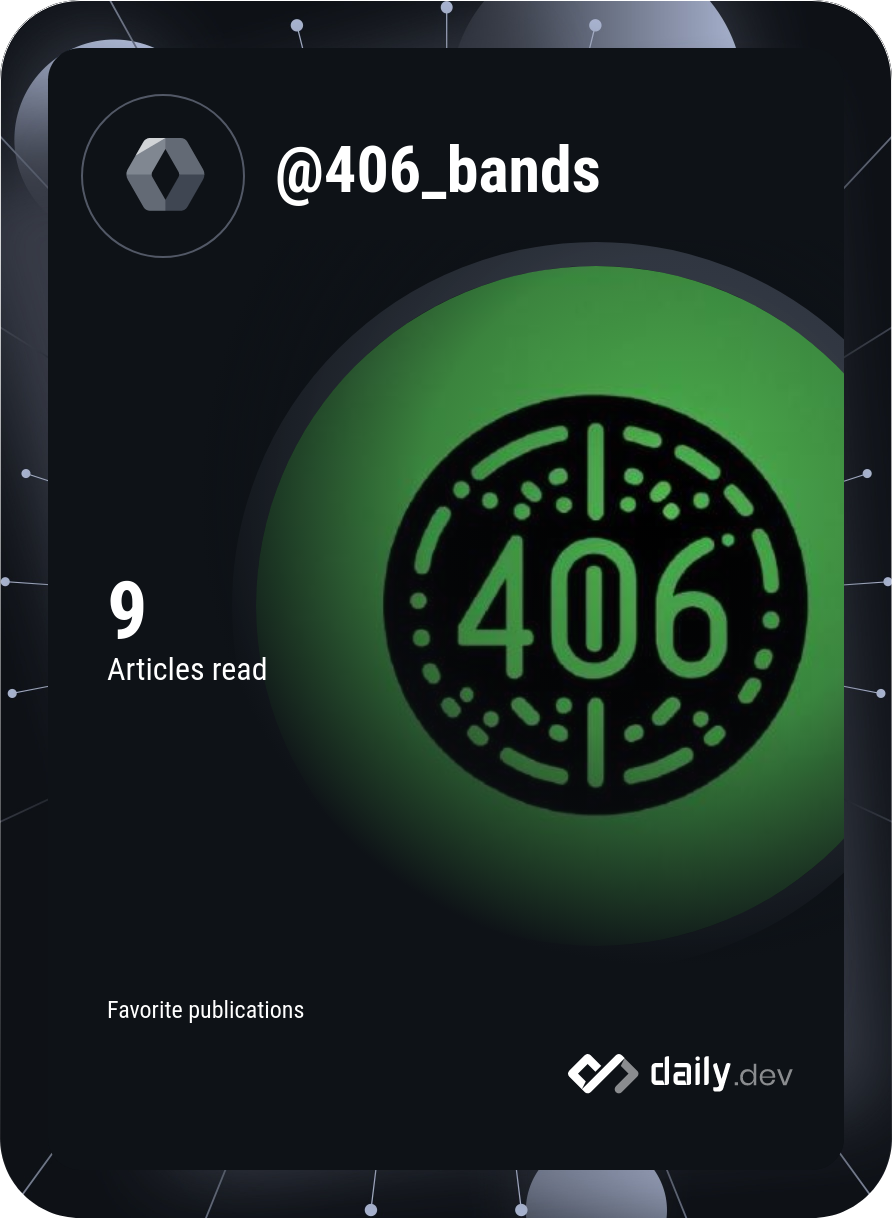 Thomas Adika's Dev Card