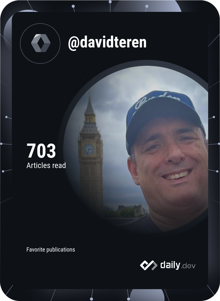 David Teren's Dev Card