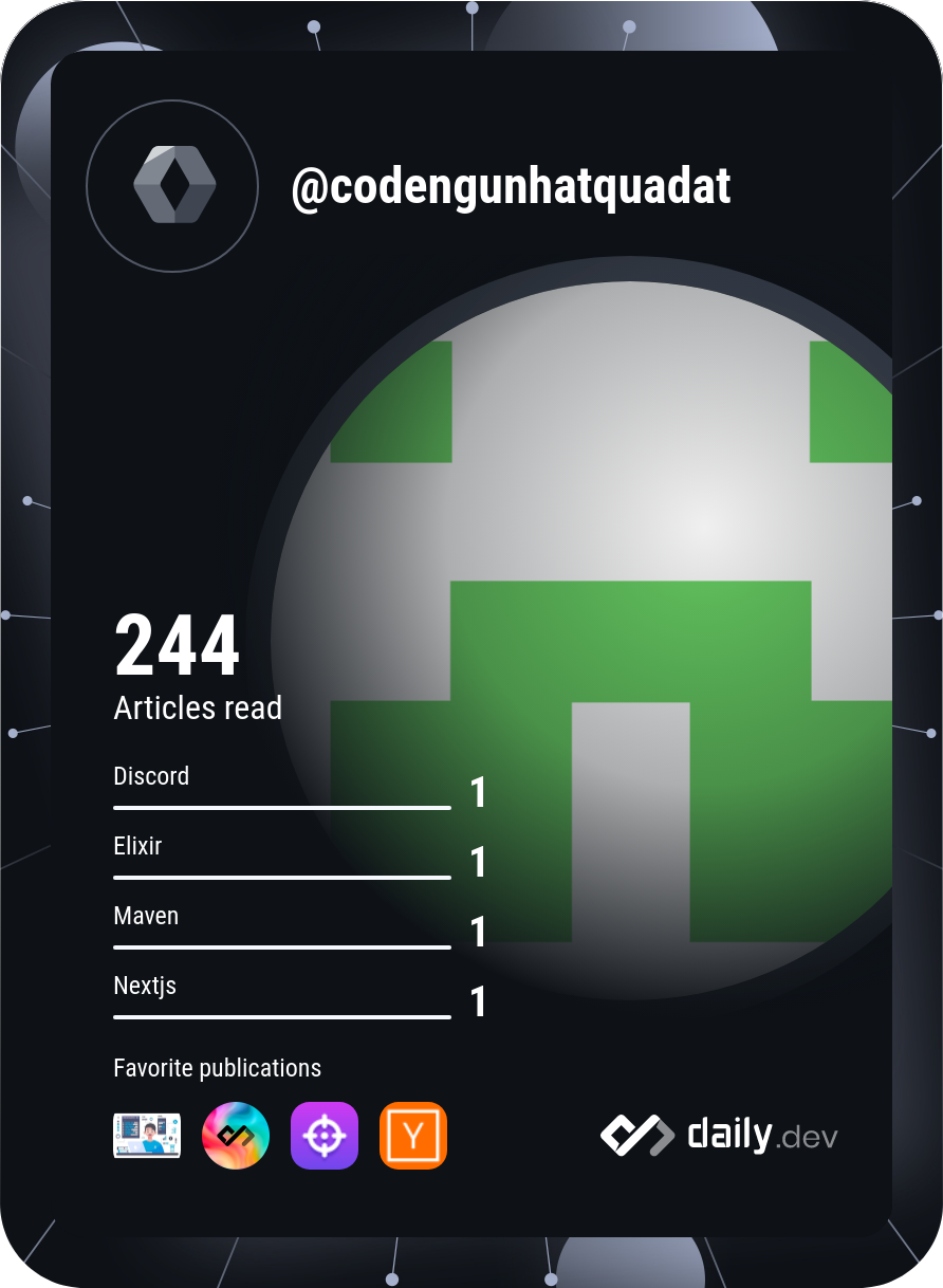 code ngu nhất quả đất's Dev Card
