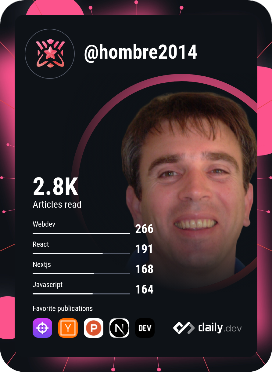 Yuriy Chamkoriyski's Dev Card