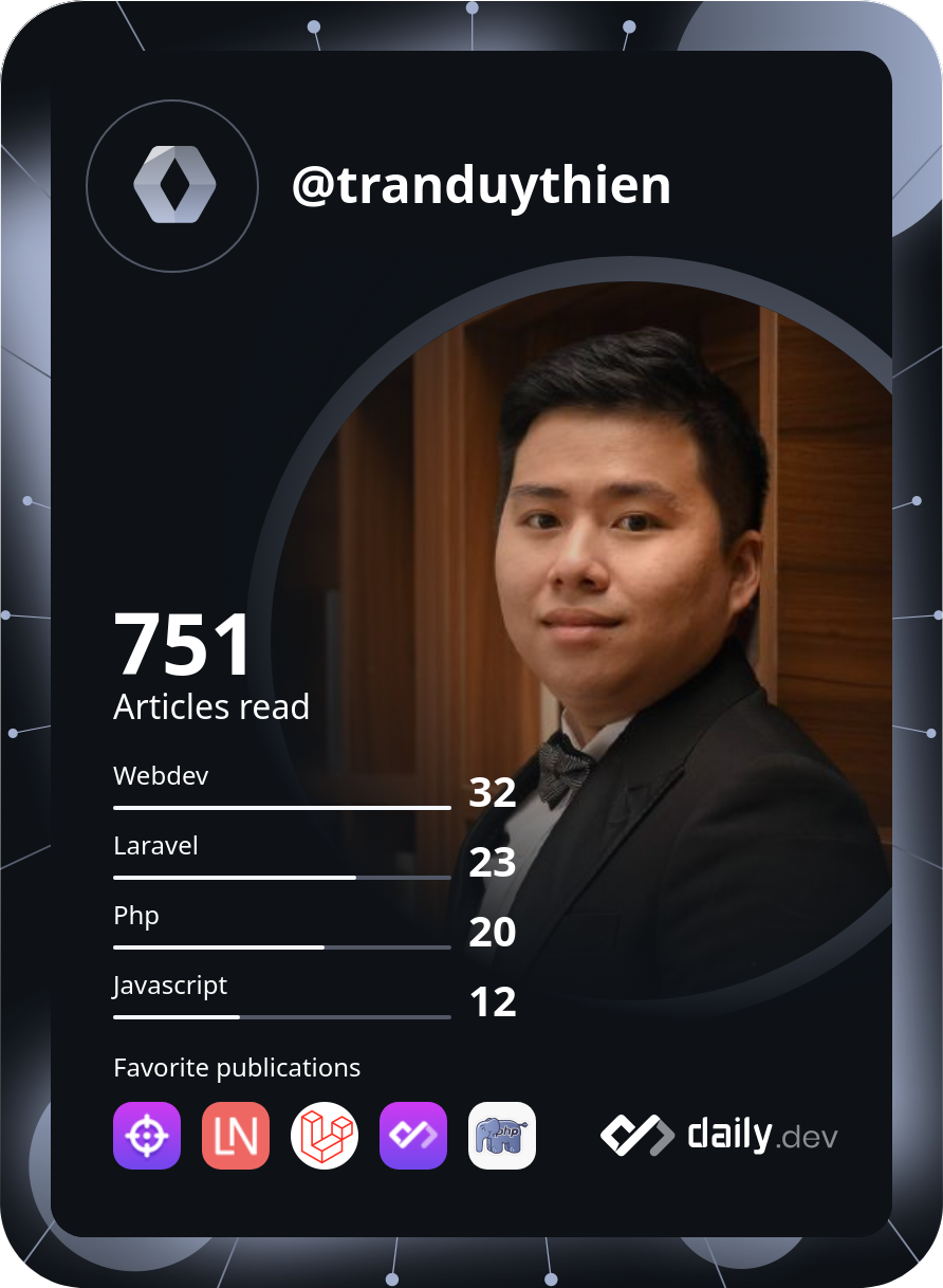 Trần Duy Thiên's Dev Card