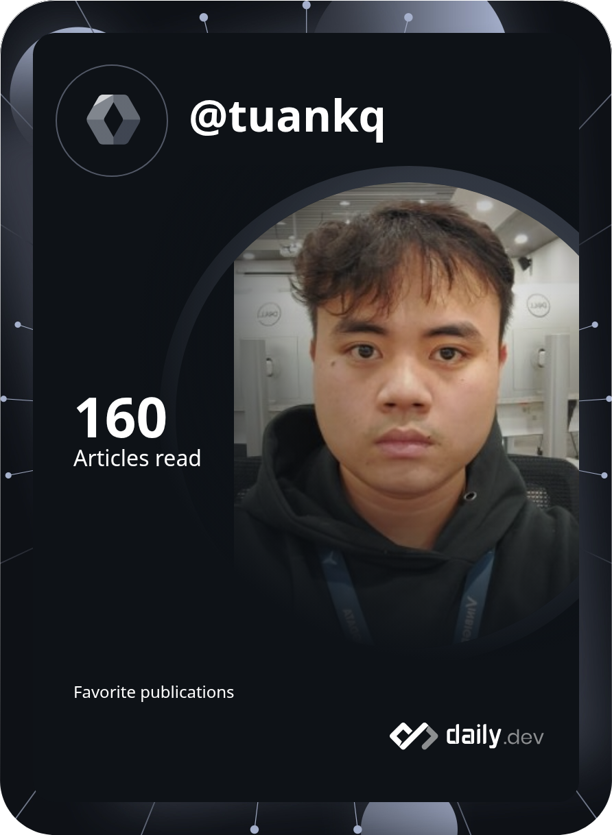tuankq's Dev Card