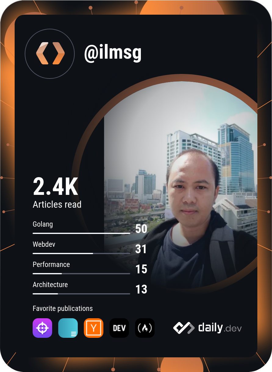 eak netpanya's Dev Card