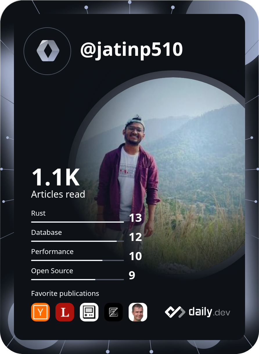 Jagdish Parihar's Dev Card