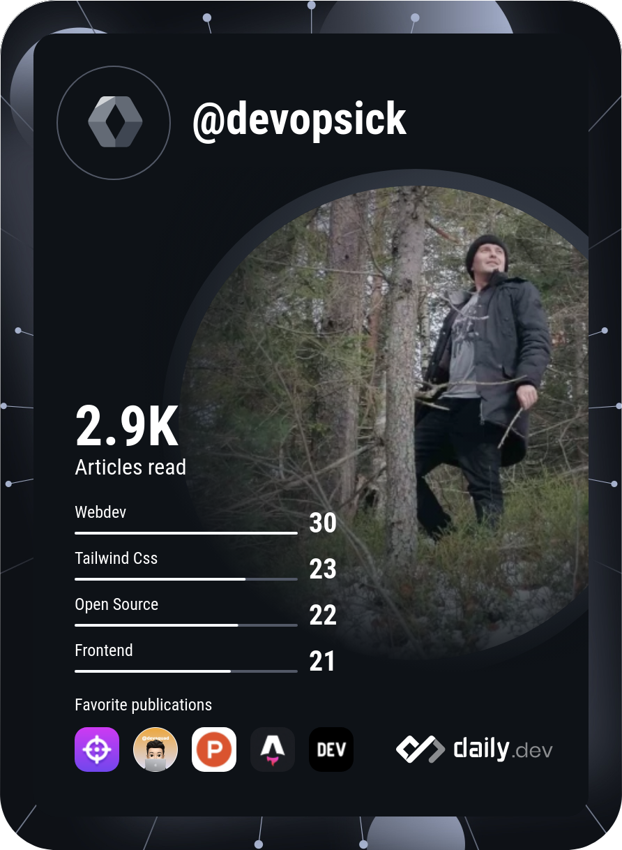 Hrihorii Ilin's Dev Card