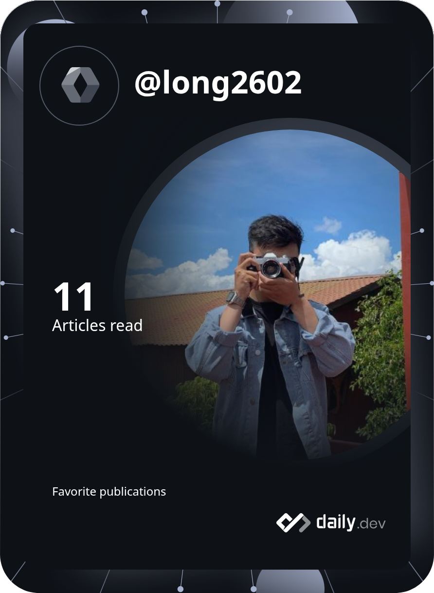 Long Ng's Dev Card