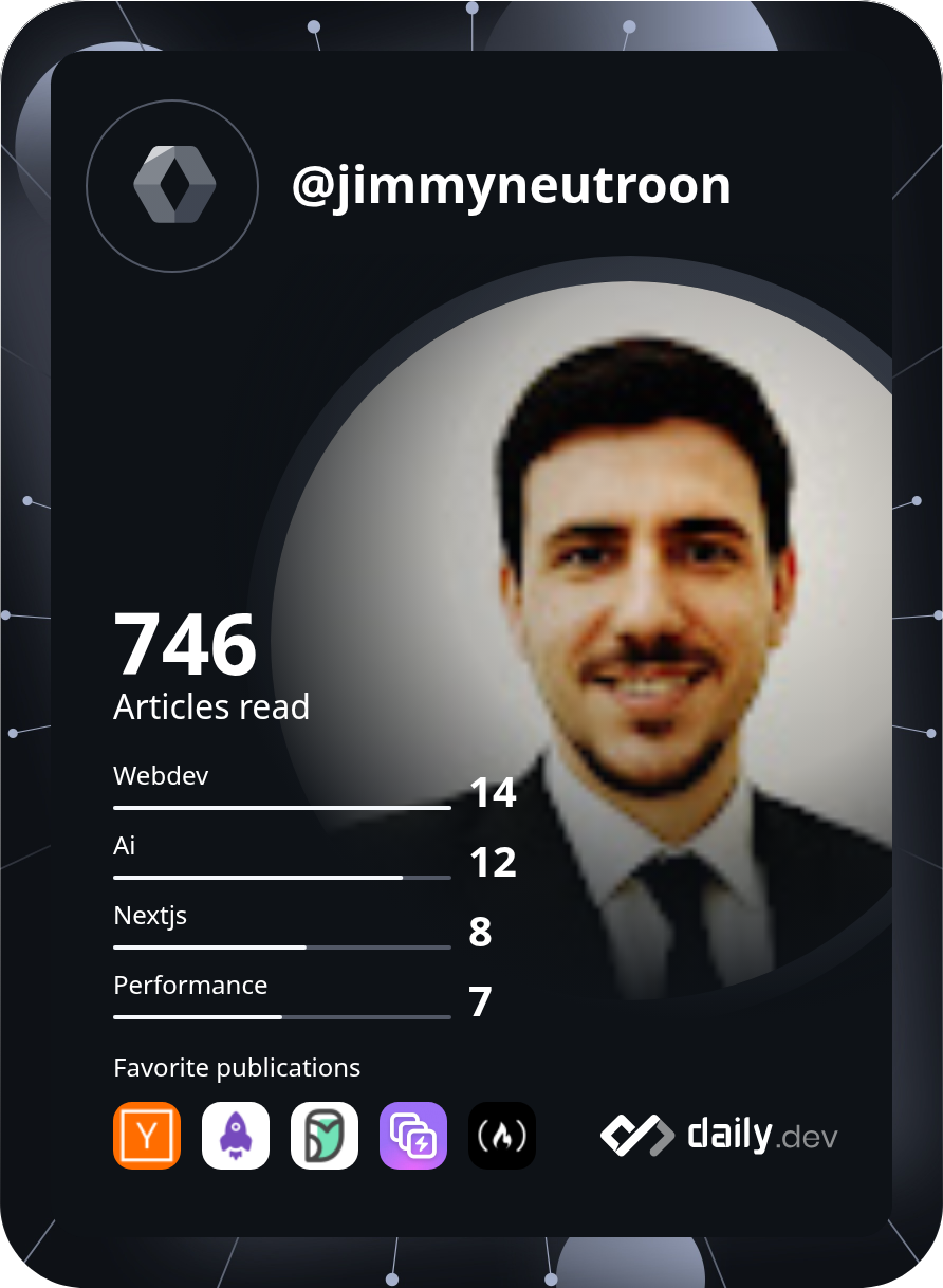 محمود جمال's Dev Card