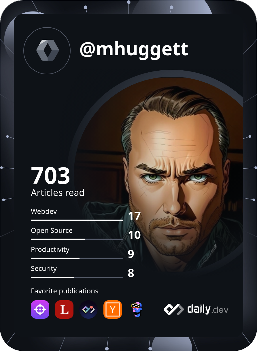 Michael Huggett's Dev Card