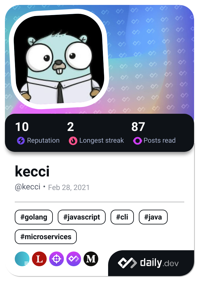kecci's Dev Card