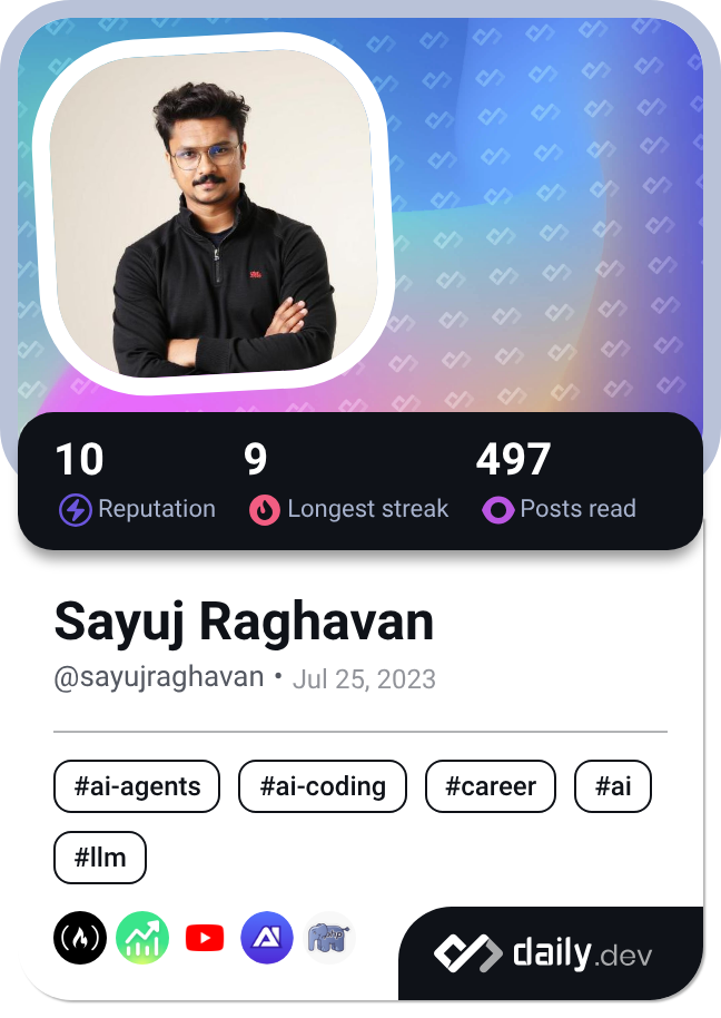 sayujraghav (Sayuj Raghavan) · GitHub