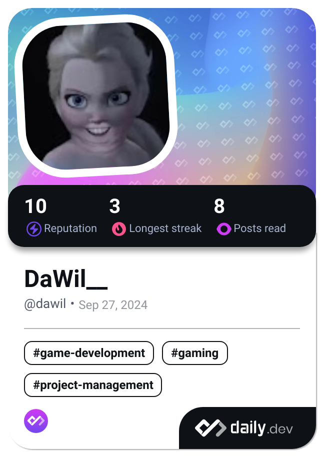 DaWil__'s Dev Card