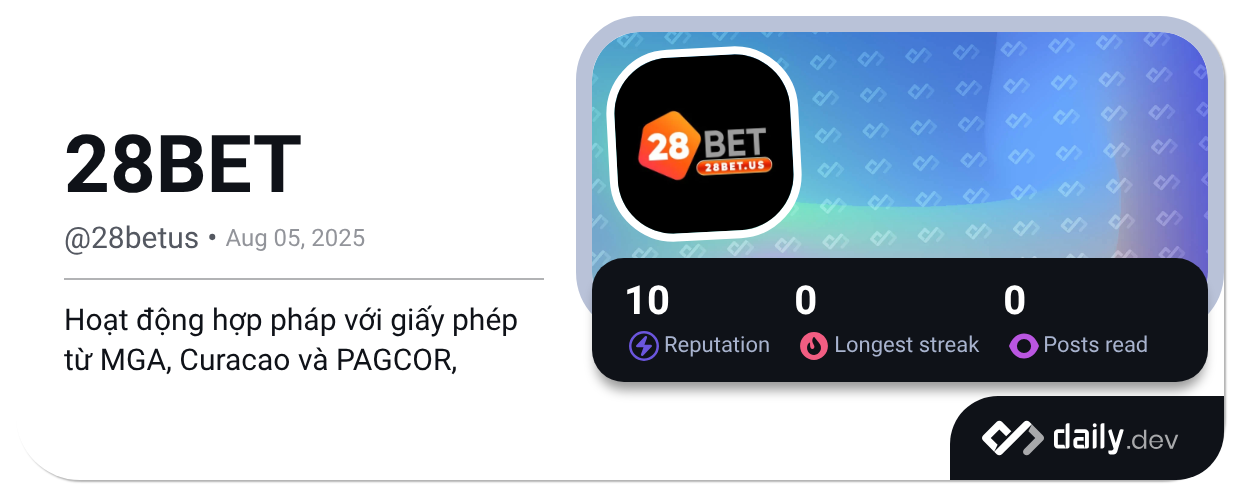 28BET (@28betus) | daily.dev
