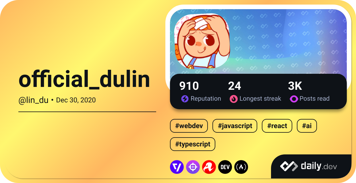 official_dulin | daily.dev