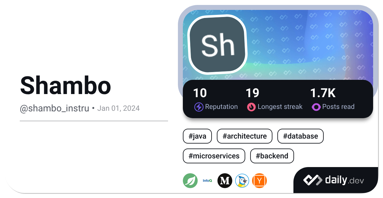 Shambo Texture Shambo (@shambo_instru) | daily.dev