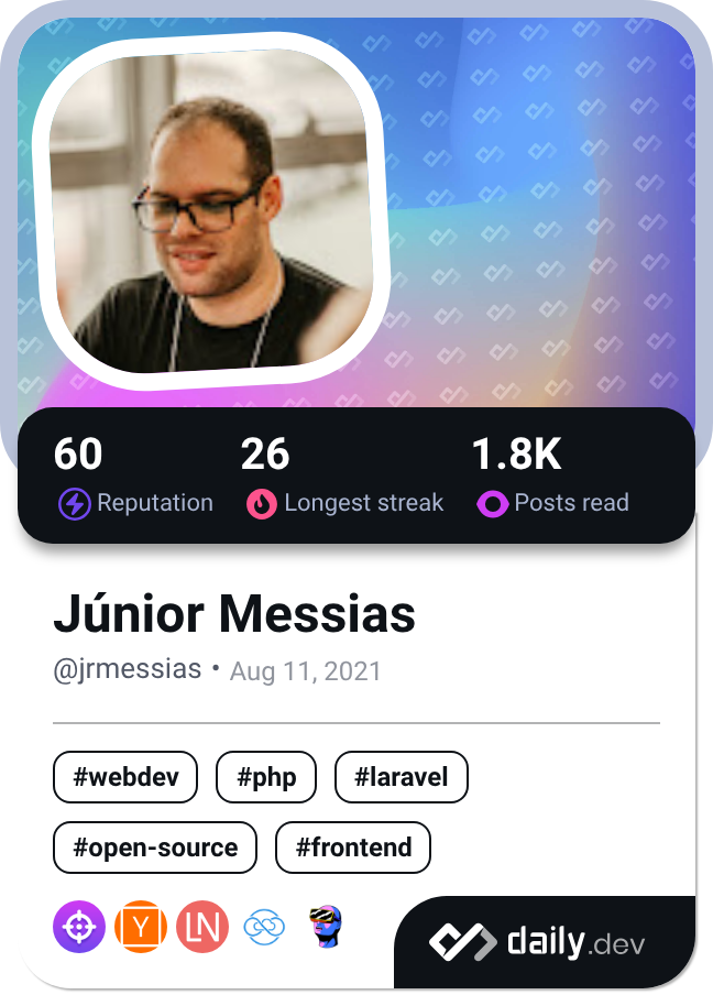 Júnior Messias's Dev Card