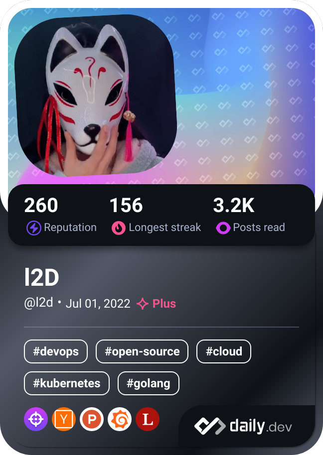 l2D's Dev Card