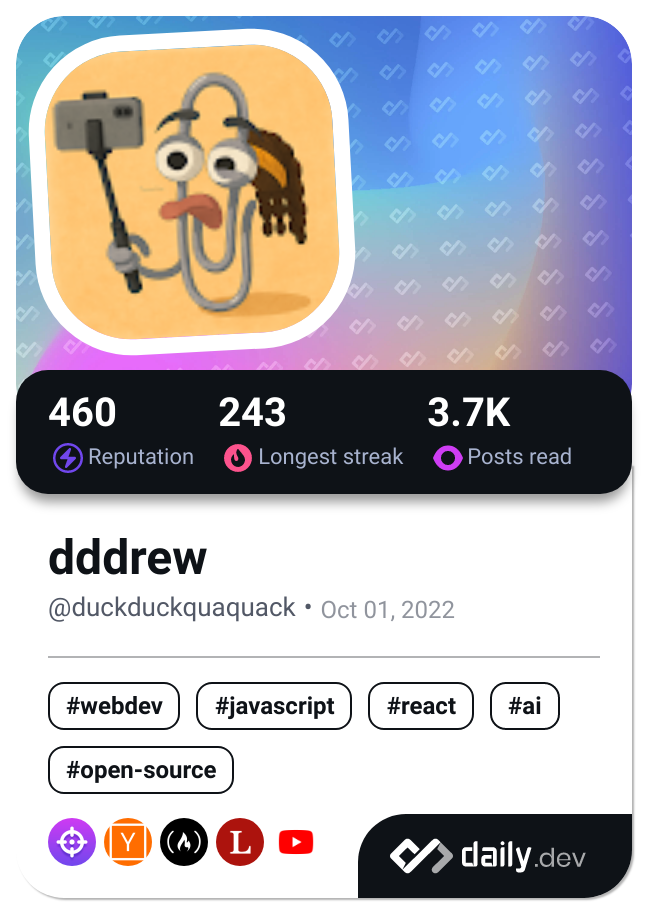 Andrew Makenzi's Dev Card