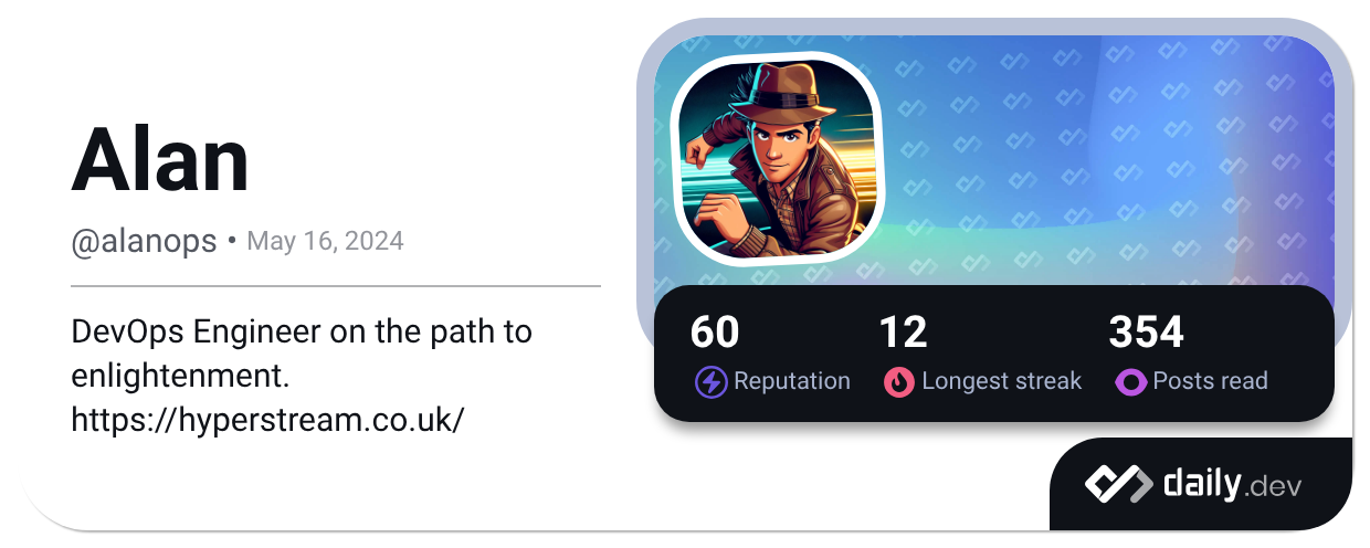 Alan (@alanops) | daily.dev