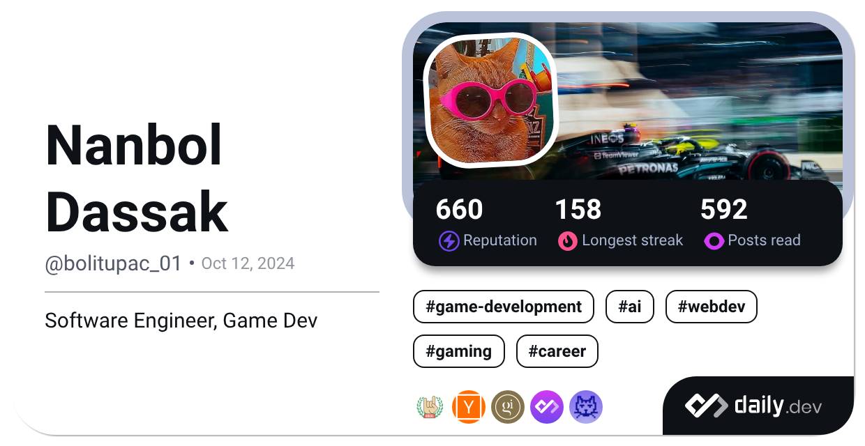 Nanbol Dassak Dev Card