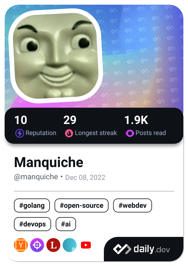 Manquiche's Dev Card